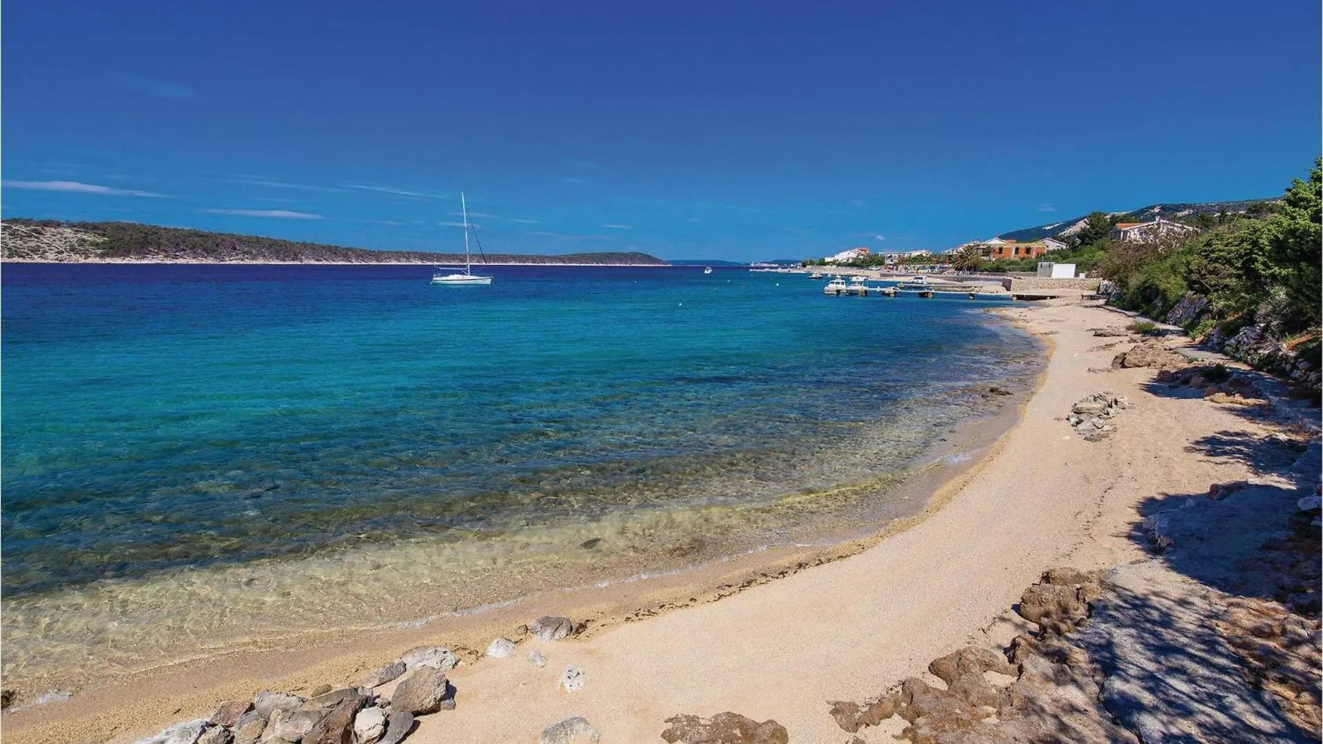 2 Bedroom Awesome Apartment In Rab Barbat na Rabu